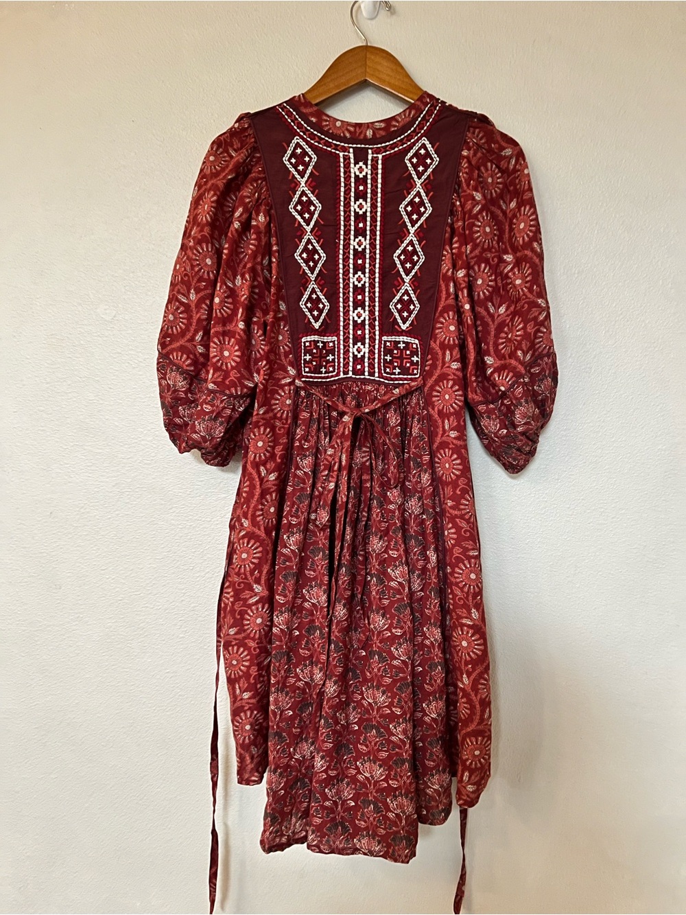 Sundance Sundance Lizet Embroidered Boho Dress size M - Picture 5 of 10